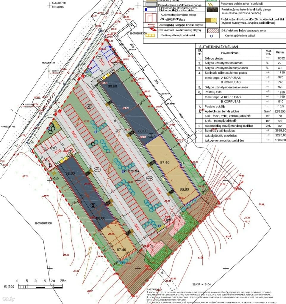 Auksinė kalva 4 etapas (K. Čerbulėno g. 100) - Multi apartment - visualization