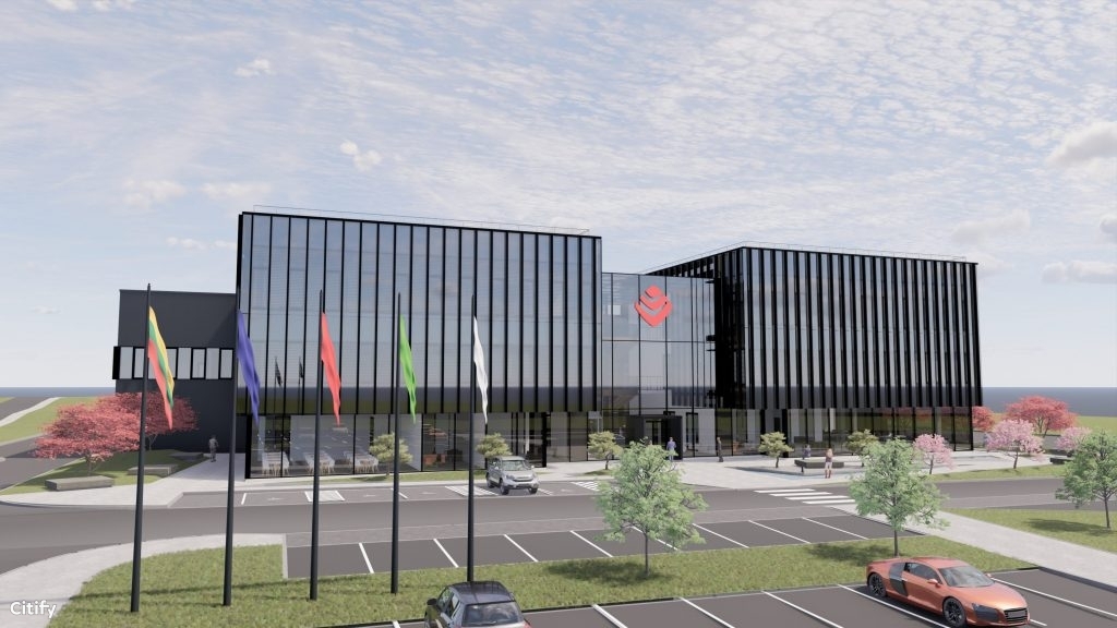 KG Constructions Group gamykla (Beržų g. 14) - Light manufacturing - visualization