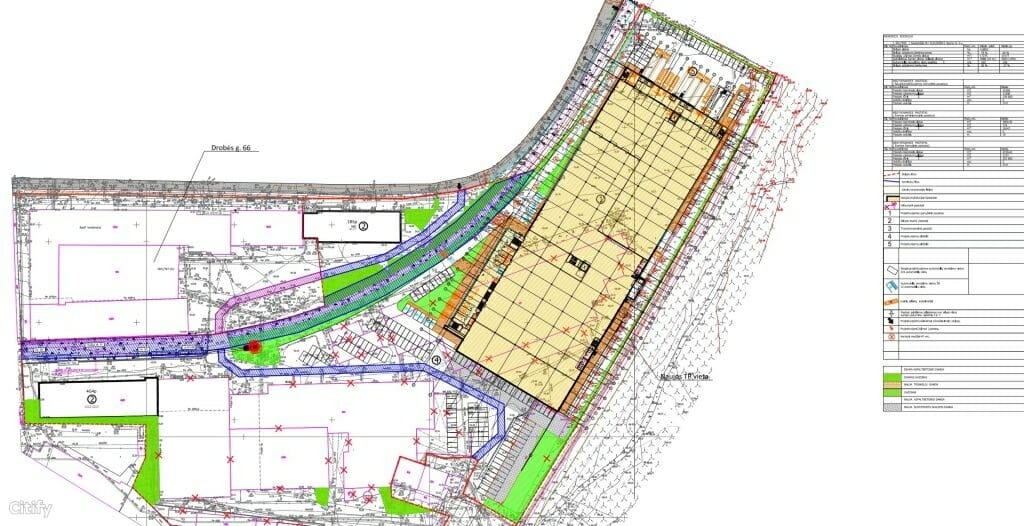 Kauno baldų gamykla 1 etapas (Drobės g. 68) - Light manufacturing - visualization