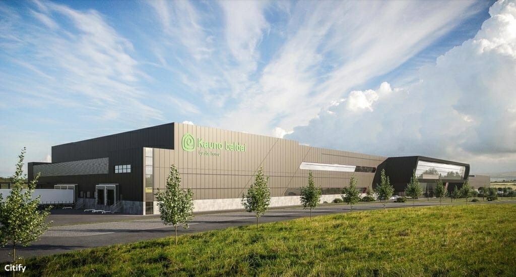 Kauno baldų gamykla 1 etapas (Drobės g. 68) - Light manufacturing - visualization