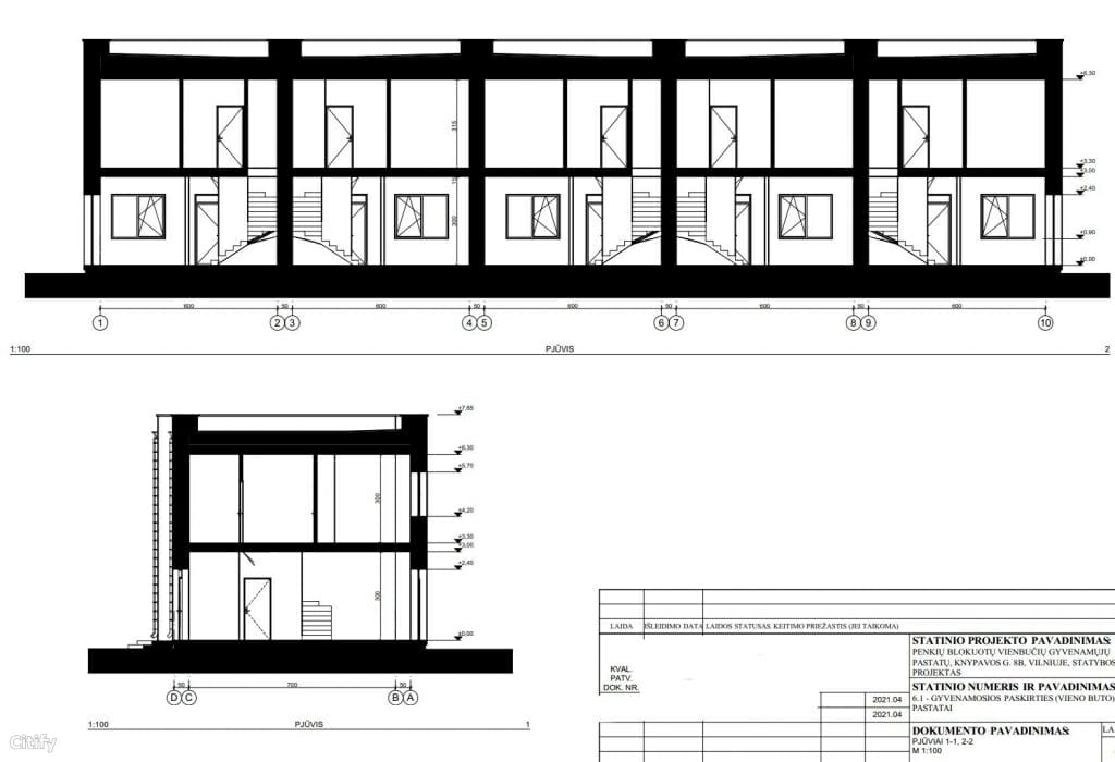 Knypavos g. 8H (Knypavos g. 8H) - Row housing - visualization