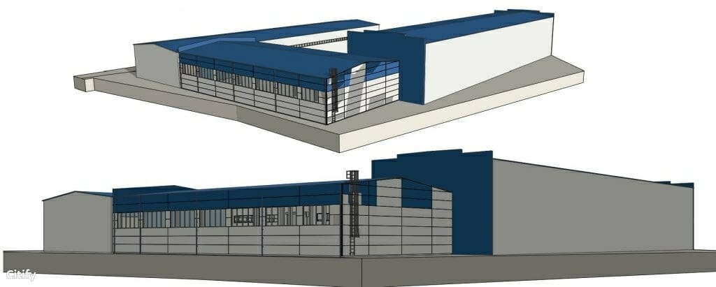 Liepų g. 87K (Liepų g. 87K) - Warehouse / Distribution center - visualization