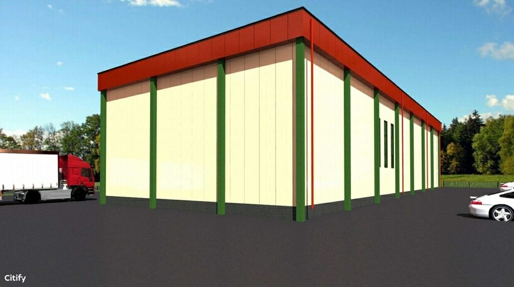 Liūtukas ir KO gamykla (Alovės g. 7) - Light manufacturing - visualization