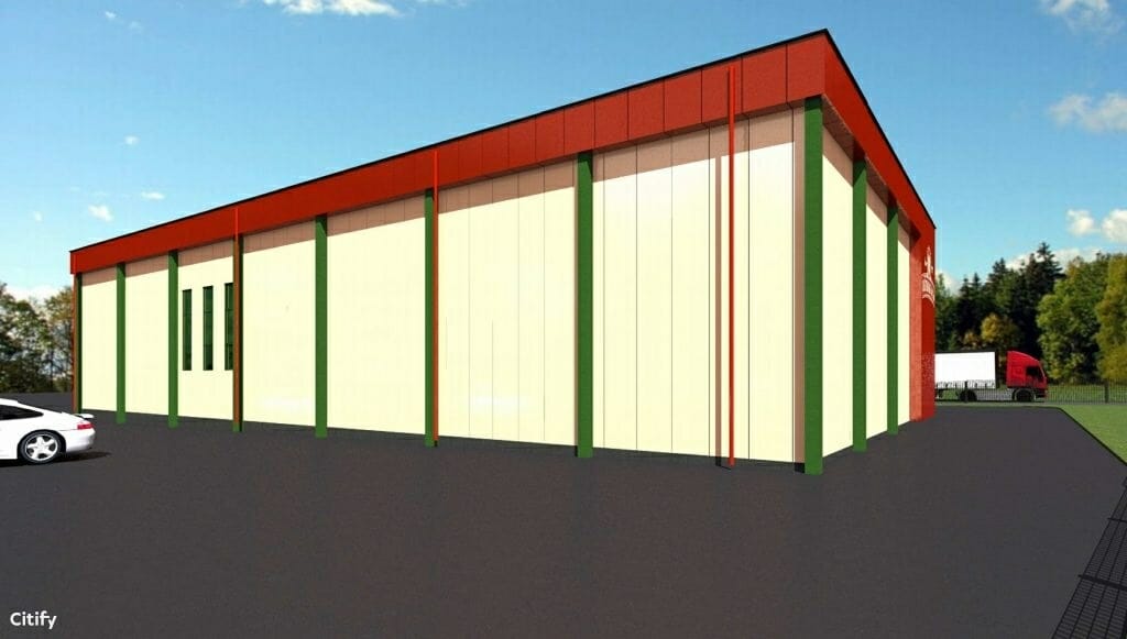 Liūtukas ir KO gamykla (Alovės g. 7) - Light manufacturing - visualization