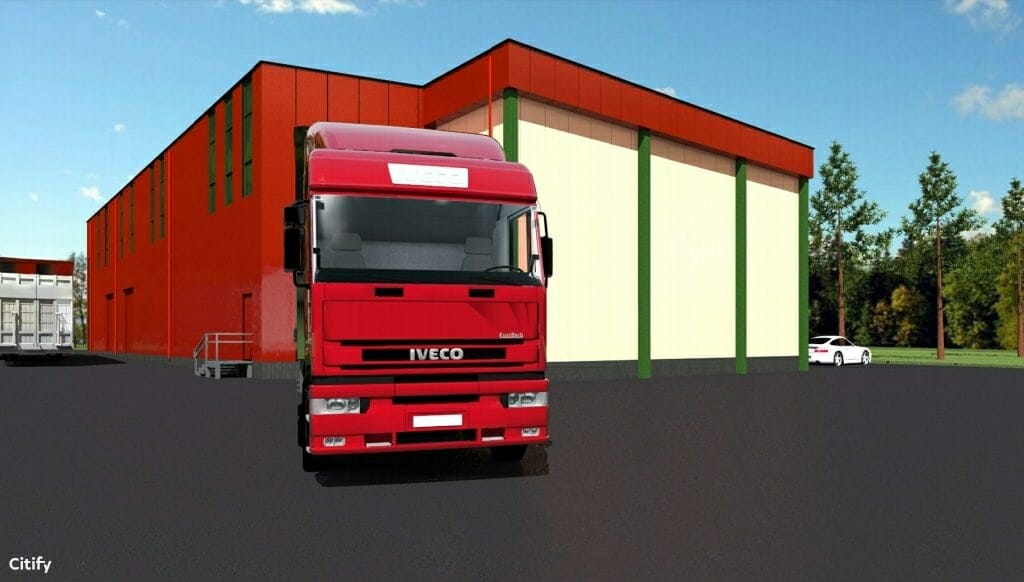 Liūtukas ir KO gamykla (Alovės g. 7) - Light manufacturing - visualization