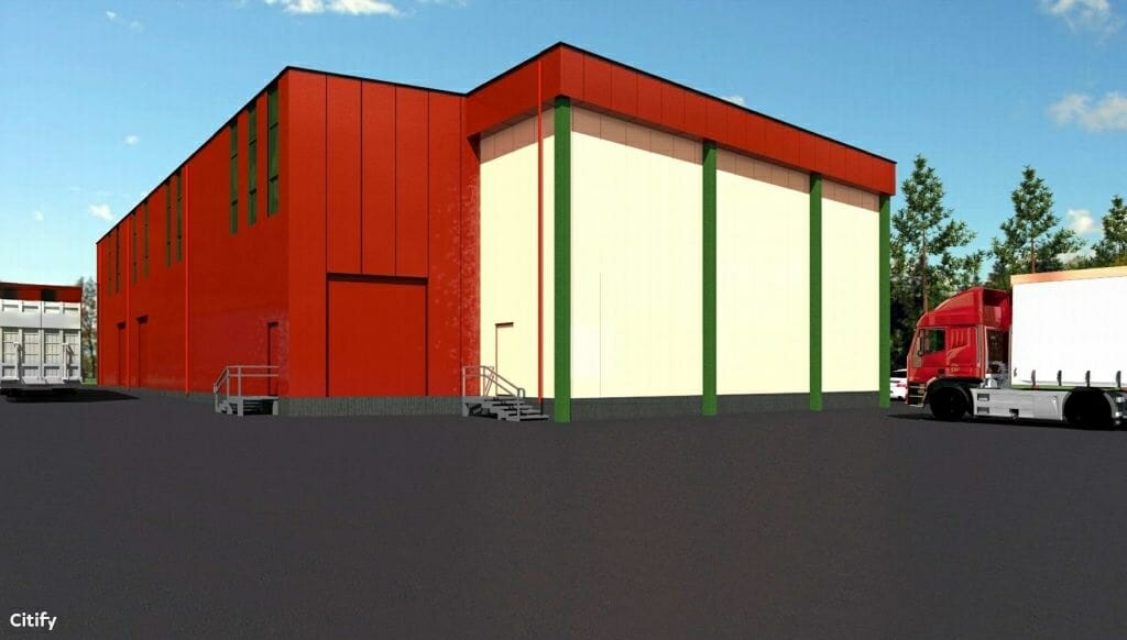 Liūtukas ir KO gamykla (Alovės g. 7) - Light manufacturing - visualization