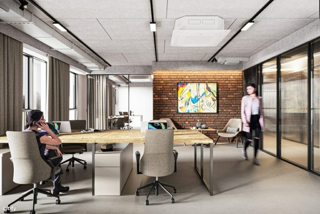 Paupio Darboteka (Paupio g. 50) - Büroohoone - visuaalne