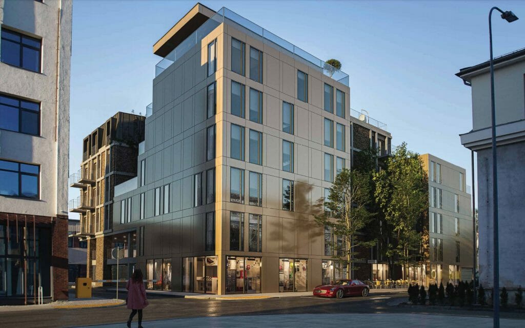 Saltoniškių g. 29 (Saltoniškių g. 29) - Multi apartment, Office center - visualization