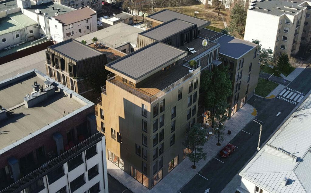 Saltoniškių g. 29 (Saltoniškių g. 29) - Multi apartment, Office center - visualization