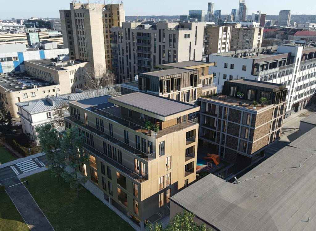 Saltoniškių g. 29 (Saltoniškių g. 29) - Multi apartment, Office center - visualization