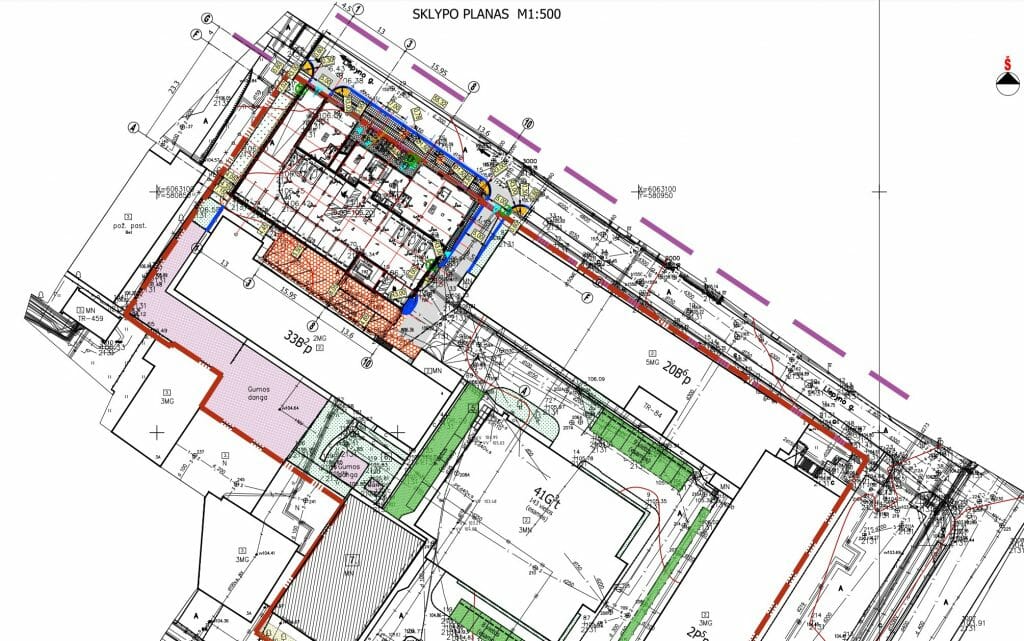 Saltoniškių g. 29 (Saltoniškių g. 29) - Multi apartment, Office center - visualization