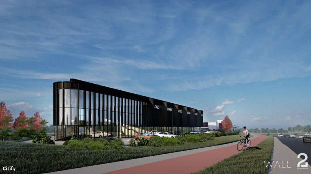 Senosios Pilaitės kel. 1 (Senosios Pilaitės kel. 1) - Shopping center - visualization