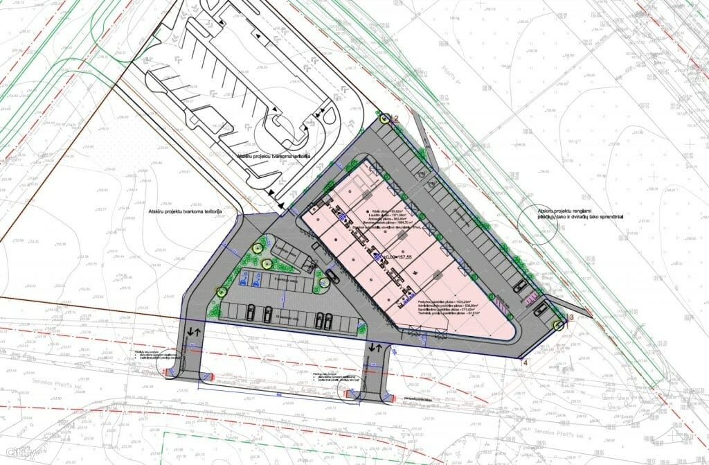 Senosios Pilaitės kel. 1 (Senosios Pilaitės kel. 1) - Shopping center - visualization
