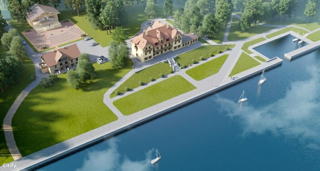 Smiltynės kurhauzas (Smiltynės g. 17) - Hotel, Multi apartment - visualization