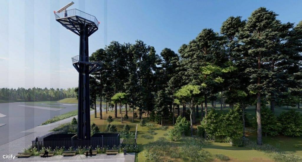 Laivų eismo tarnybos radiolokacinės kontrolės bokštas (Smiltynės g.) - Other transport - visualization