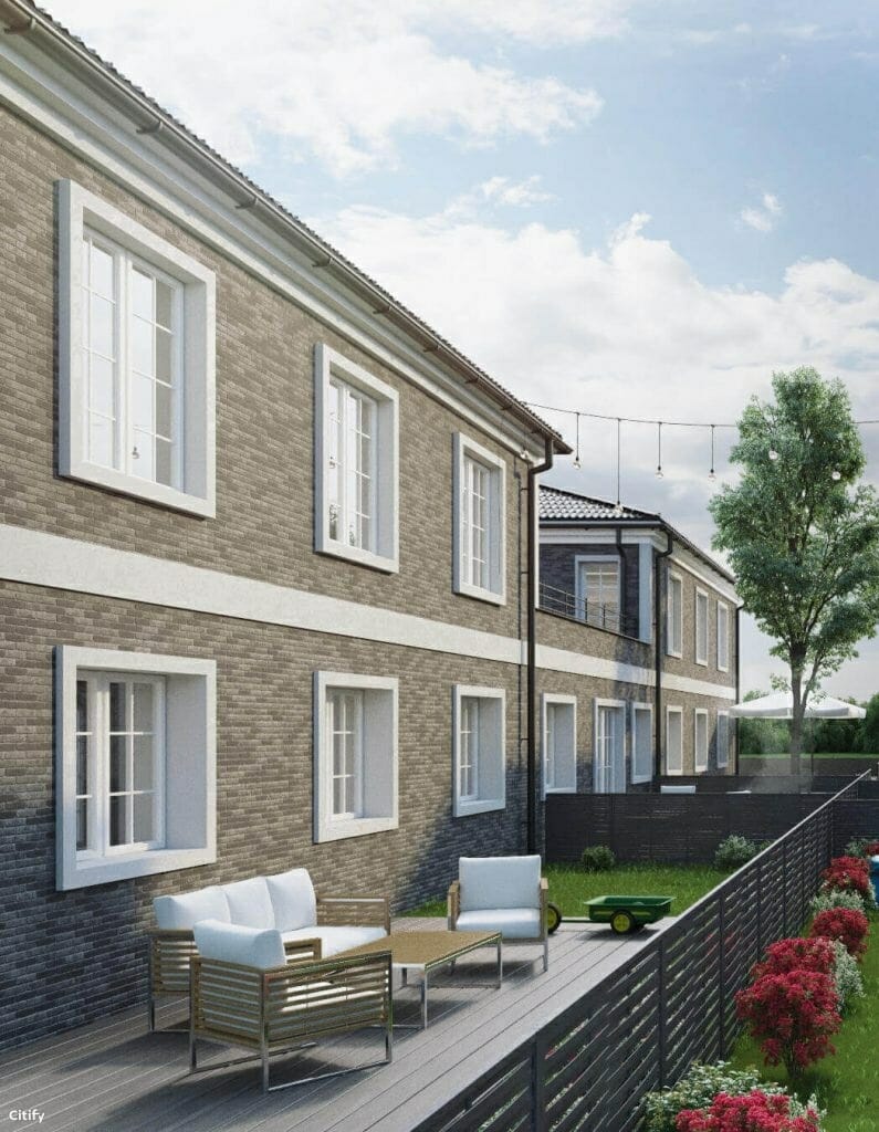 Sofa House 3 etapas (Pakarvių g. 14, 16) - Sublokuoti namai - vizualizacija