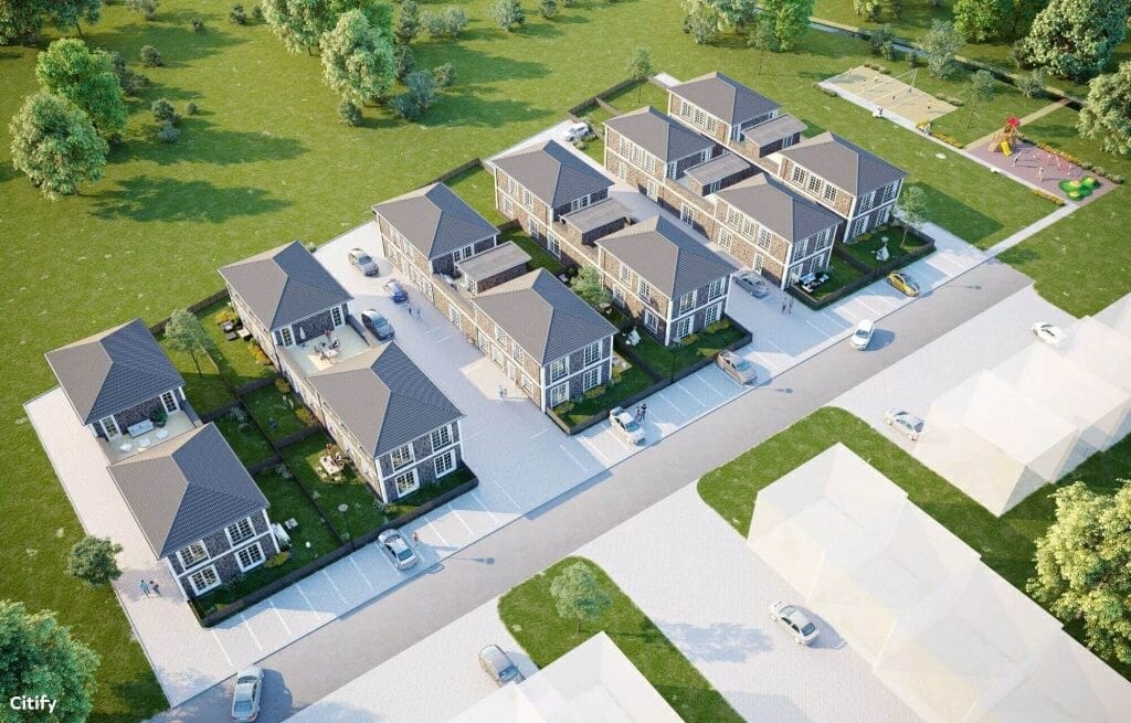 Sofa House 3 etapas (Pakarvių g. 14, 16) - Sublokuoti namai - vizualizacija