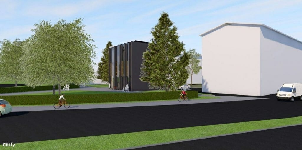 Sõpruse pst 2a (Sõpruse pst 2a ) - Office center - visualization