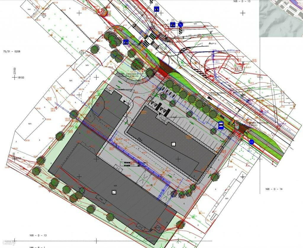 Titnago g. 8B (Titnago g. 8B) - Office center, Warehouse / Distribution center - visualization