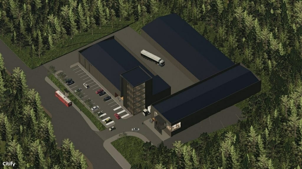 Titnago g. 8B (Titnago g. 8B) - Office center, Warehouse / Distribution center - visualization
