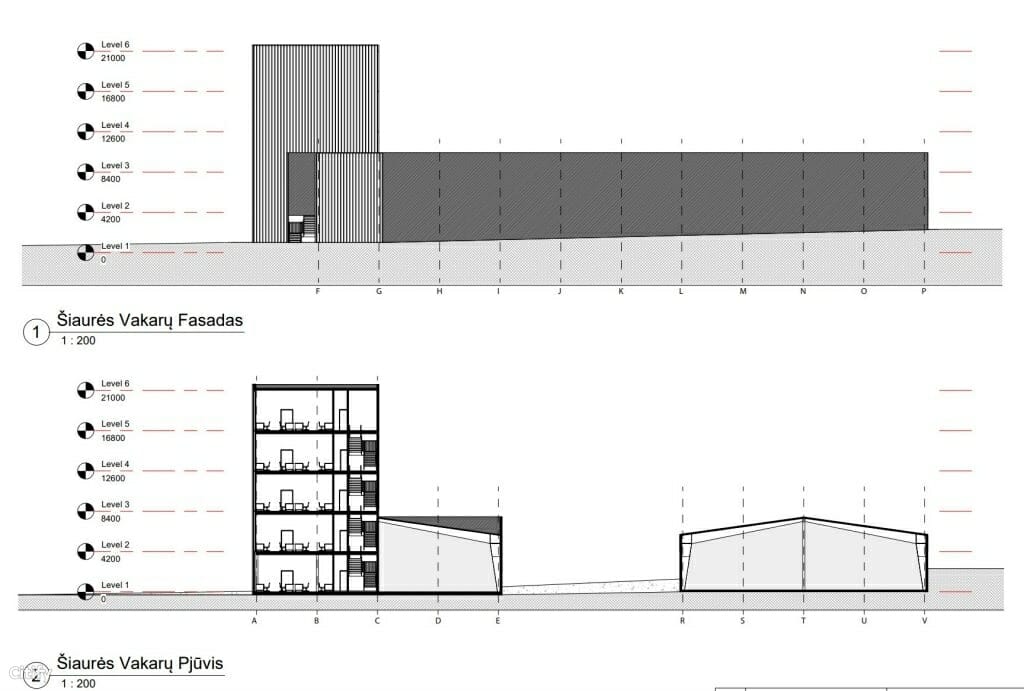 Titnago g. 8B (Titnago g. 8B) - Office center, Warehouse / Distribution center - visualization