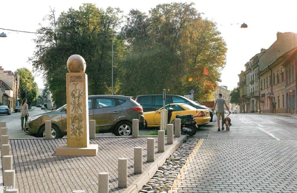 Užupio obeliskas (Krivių g.) - Other cultural - visualization