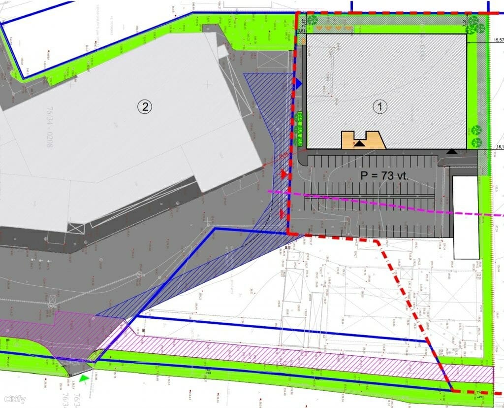 Vanaginės g. 37B (Baltisches haus) (Vanaginės g. 37B) - Shopping center - visualization