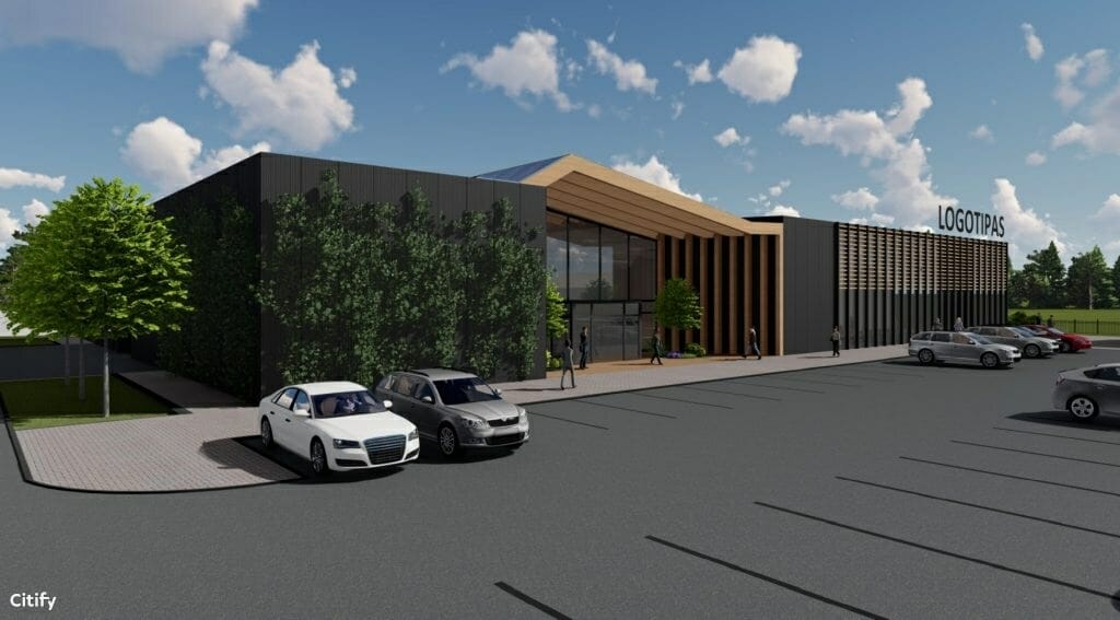 Vanaginės g. 37B (Baltisches haus) (Vanaginės g. 37B) - Shopping center - visualization