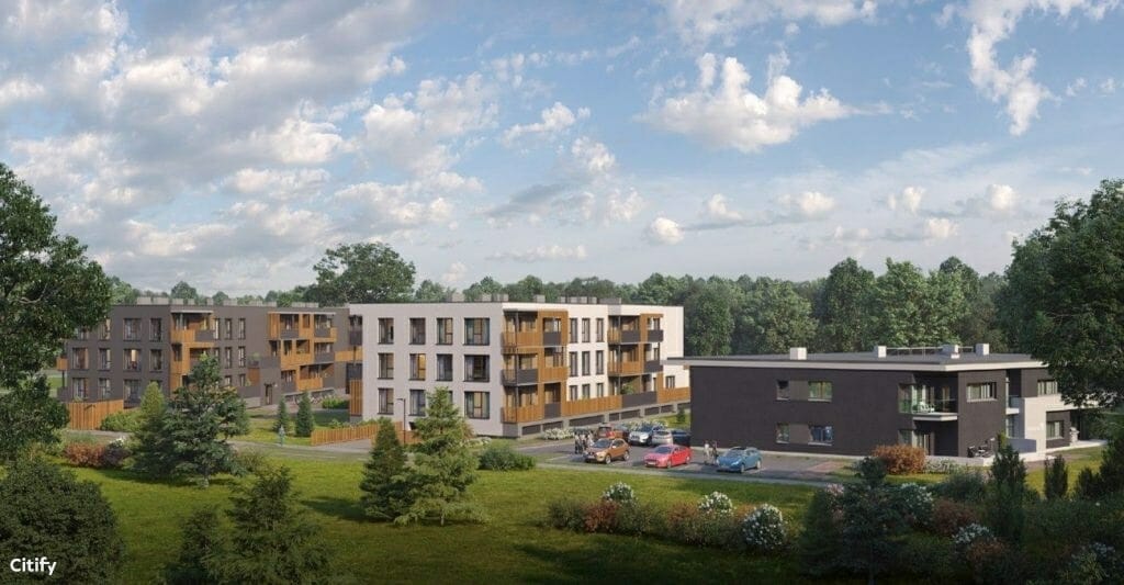 Veskimetsa Perekodud (Veskilise 9) (Veskilise 9) - Daudzdzīvokļu nams - vizualizācija