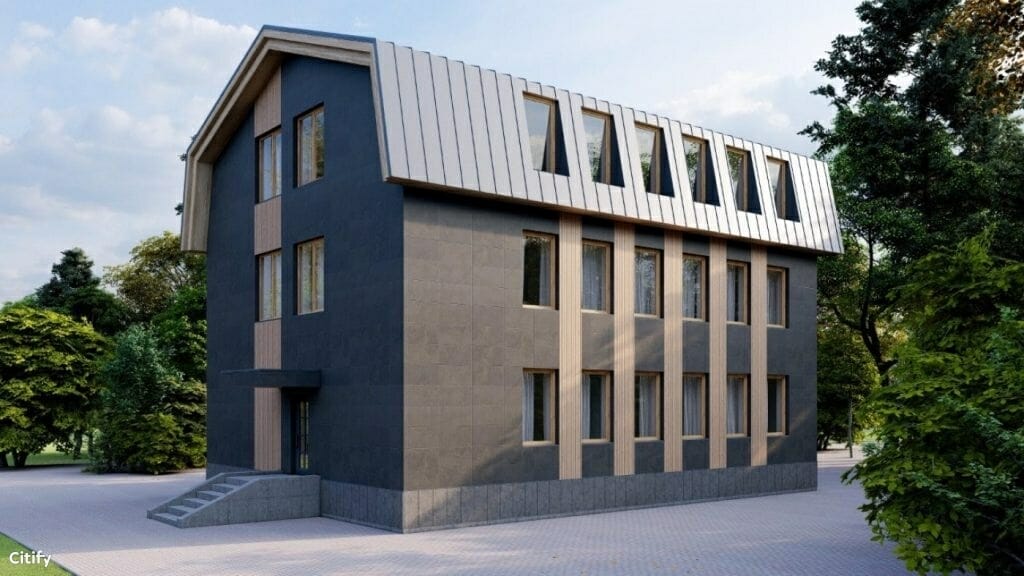 Vitrupes iela 1 (Vitrupes iela 1) - Multi apartment - visualization