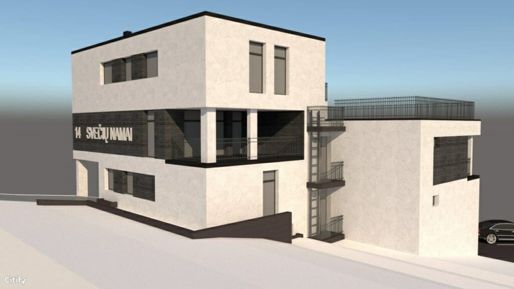 Vyšnių g. 14 (Vyšnių g. 14) - Hotel - visualization