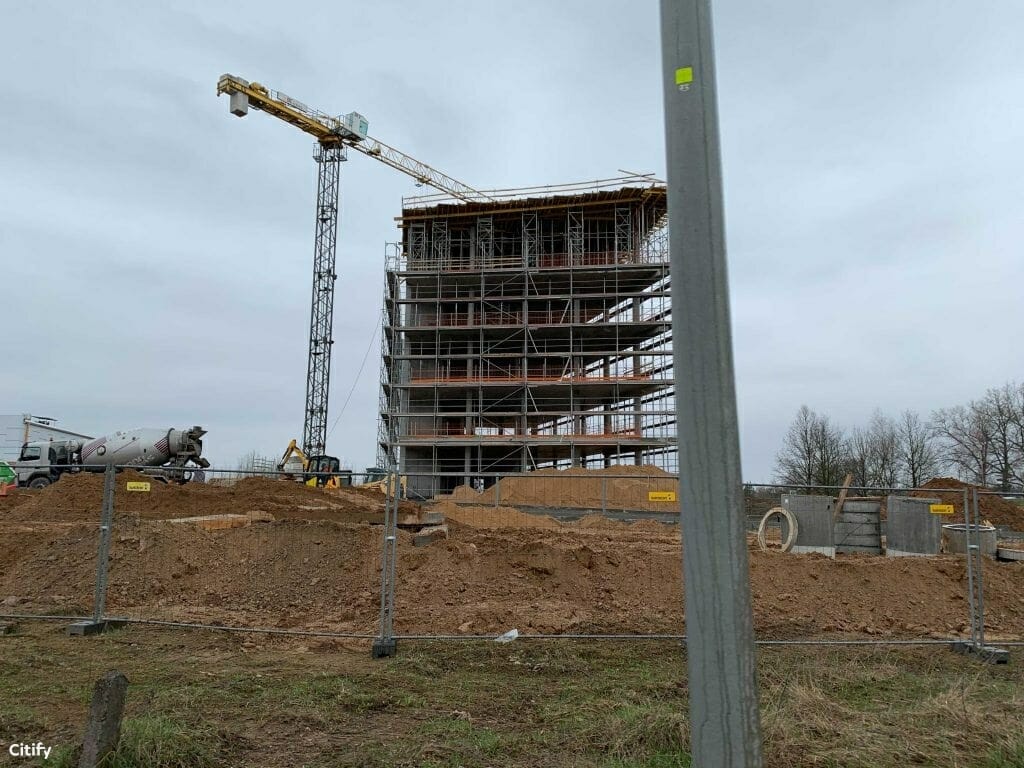 Ožiarūčių g. 1A (Ožiarūčių g. 1A) - Office center, Other commercial - construction photos