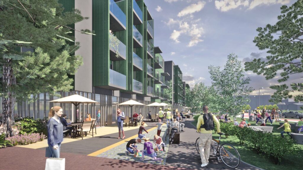 Metų laikai 3 etapas (Visorių g. 27) - Multi apartment - visualization