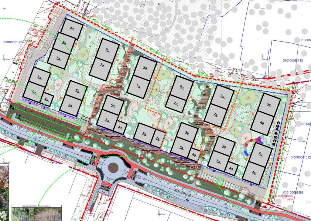 Metų laikai 3 etapas (Visorių g. 27) - Multi apartment - visualization
