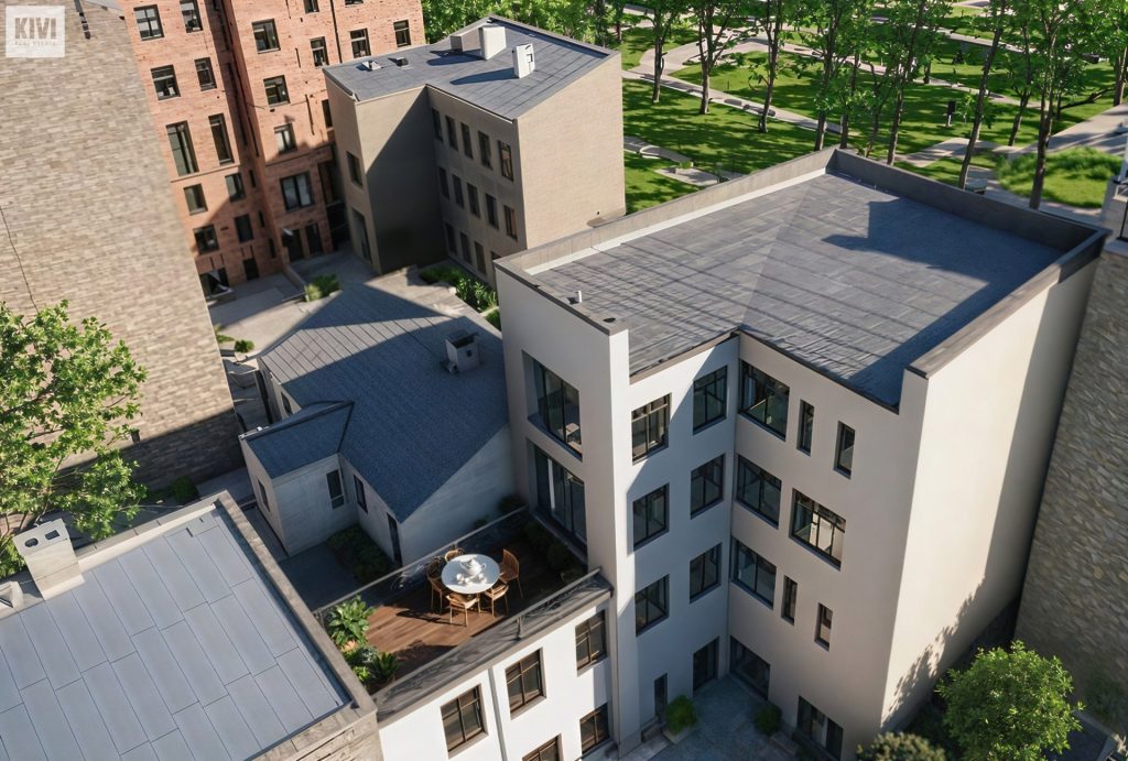 Ziedoņdārza nami (Aleksandra Čaka iela 78B) - Multi apartment - visualization