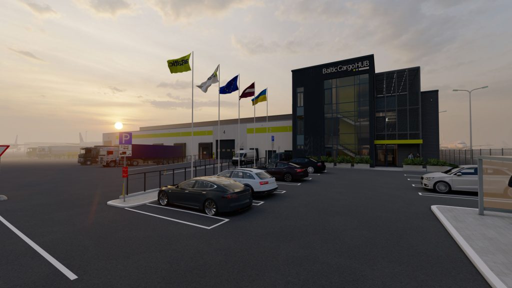 Baltic Cargo Hub (Ziemeļu iela 18) - Warehouse / Distribution center - visualization