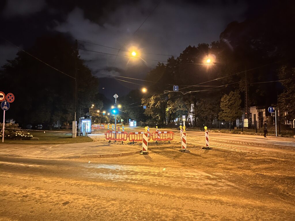 5. tramvaju maršruta pārbūve posmā no Kalnciema ielas līdz Jūrmalas gatvei (Slokas iela) - Kelias - statybų nuotraukos