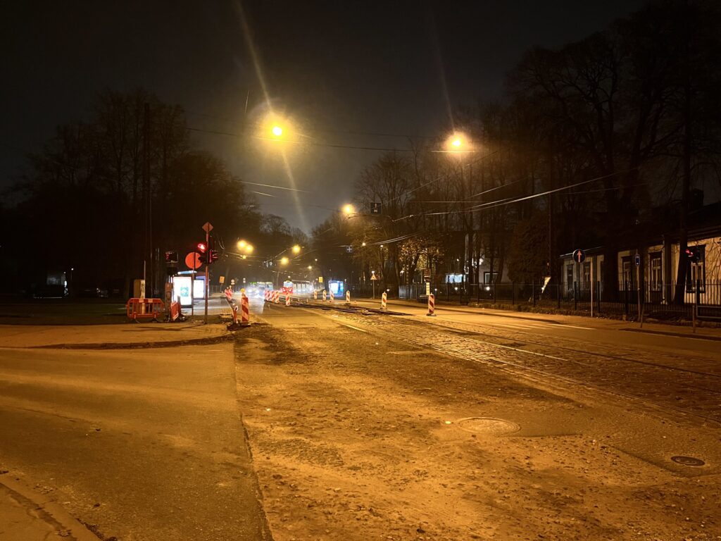 5. tramvaju maršruta pārbūve posmā no Kalnciema ielas līdz Jūrmalas gatvei (Slokas iela) - Kelias - statybų nuotraukos