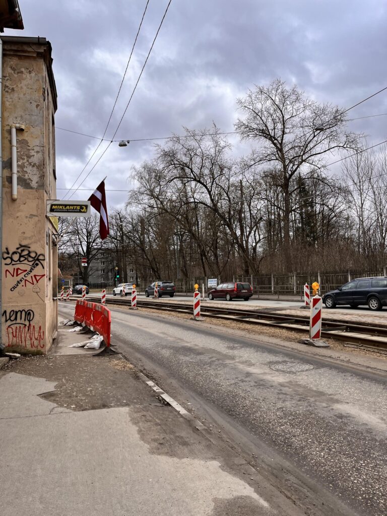 5. tramvaju maršruta pārbūve posmā no Kalnciema ielas līdz Jūrmalas gatvei (Slokas iela) - Kelias - statybų nuotraukos