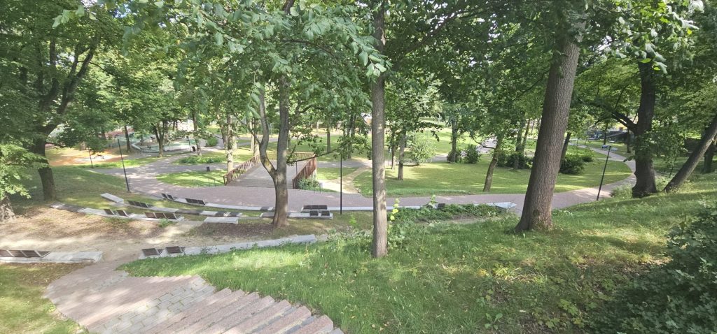 Aldara parks III kārta (Sliežu iela 21A) - Parks - būvdarbu attēli