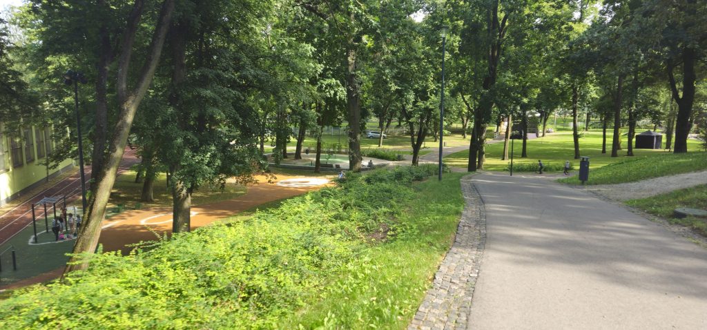 Aldara parks III kārta (Sliežu iela 21A) - Parks - būvdarbu attēli