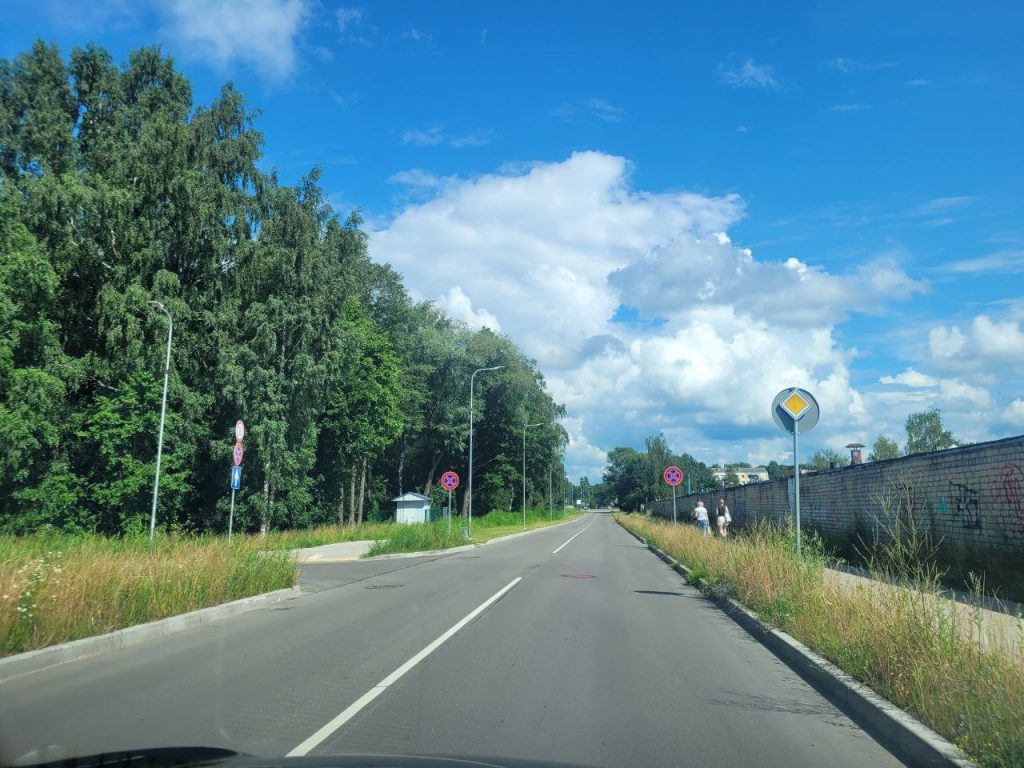 Strazdumuižas un Murjāņu ielas posma izbūve (Murjāņu iela, Strazdumuižas iela) - Tee - ehituse fotod