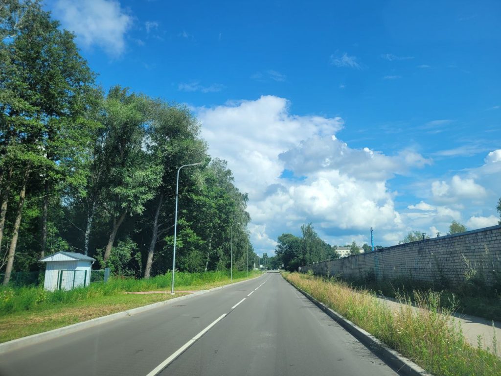 Strazdumuižas un Murjāņu ielas posma izbūve (Murjāņu iela, Strazdumuižas iela) - Tee - ehituse fotod