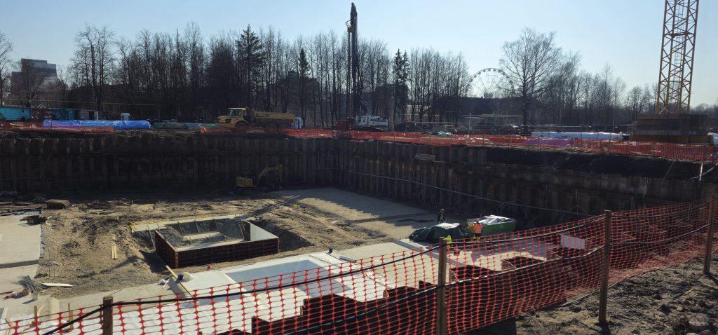 Blue Marine Residence (Trijādības iela 1A) - Multi apartment - construction photos