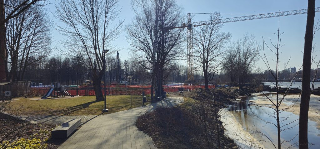 Blue Marine Residence (Trijādības iela 1A) - Multi apartment - construction photos