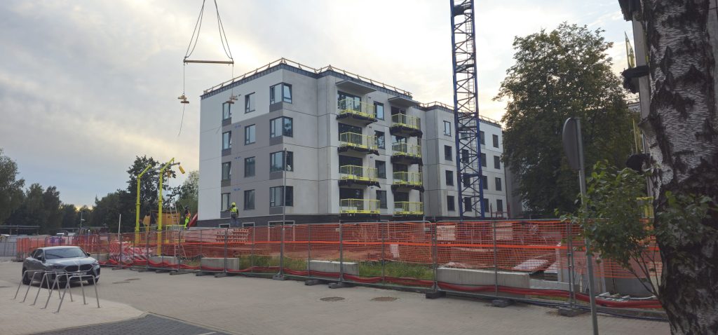 Mārpagalmi III (Zemaišu iela 7) - Daugiabutis - statybų nuotraukos