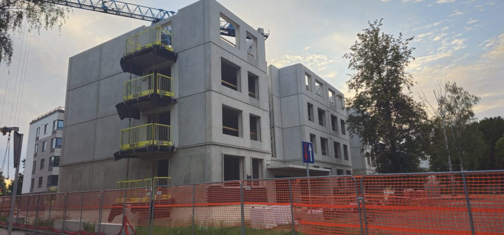 Mārpagalmi III (Zemaišu iela 7) - Daugiabutis - statybų nuotraukos