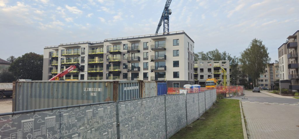 Mārpagalmi III (Zemaišu iela 7) - Daugiabutis - statybų nuotraukos