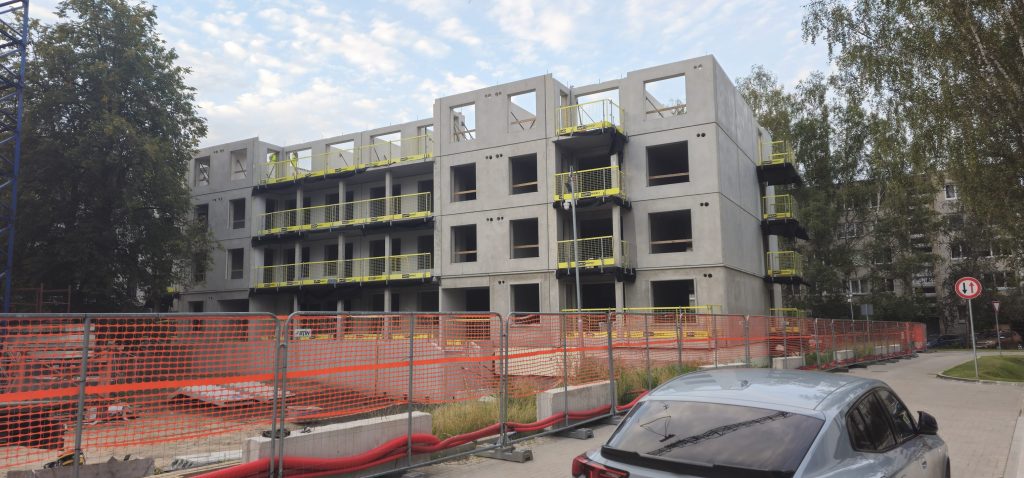 Mārpagalmi III (Zemaišu iela 7) - Daugiabutis - statybų nuotraukos