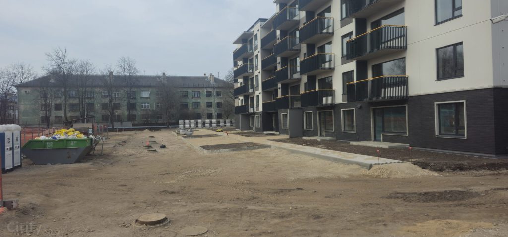 Mārpagalmi III (Zemaišu iela 7) - Daugiabutis - statybų nuotraukos